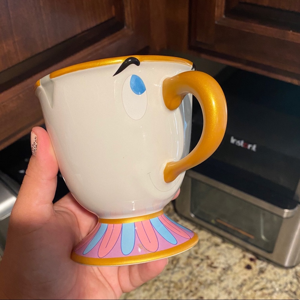 Beauty and the beast chip mug